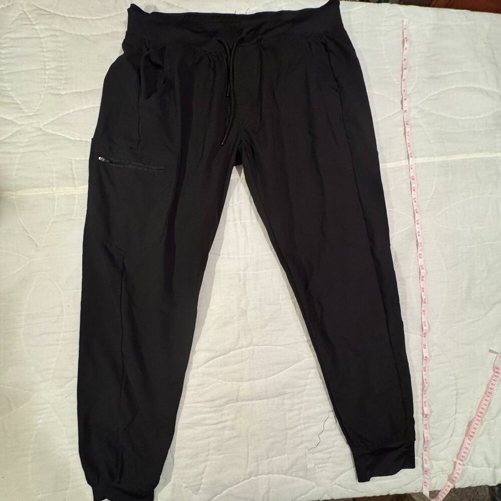 Miss Popular Black Scrub Pants – Jogger Style – Size 2XL
